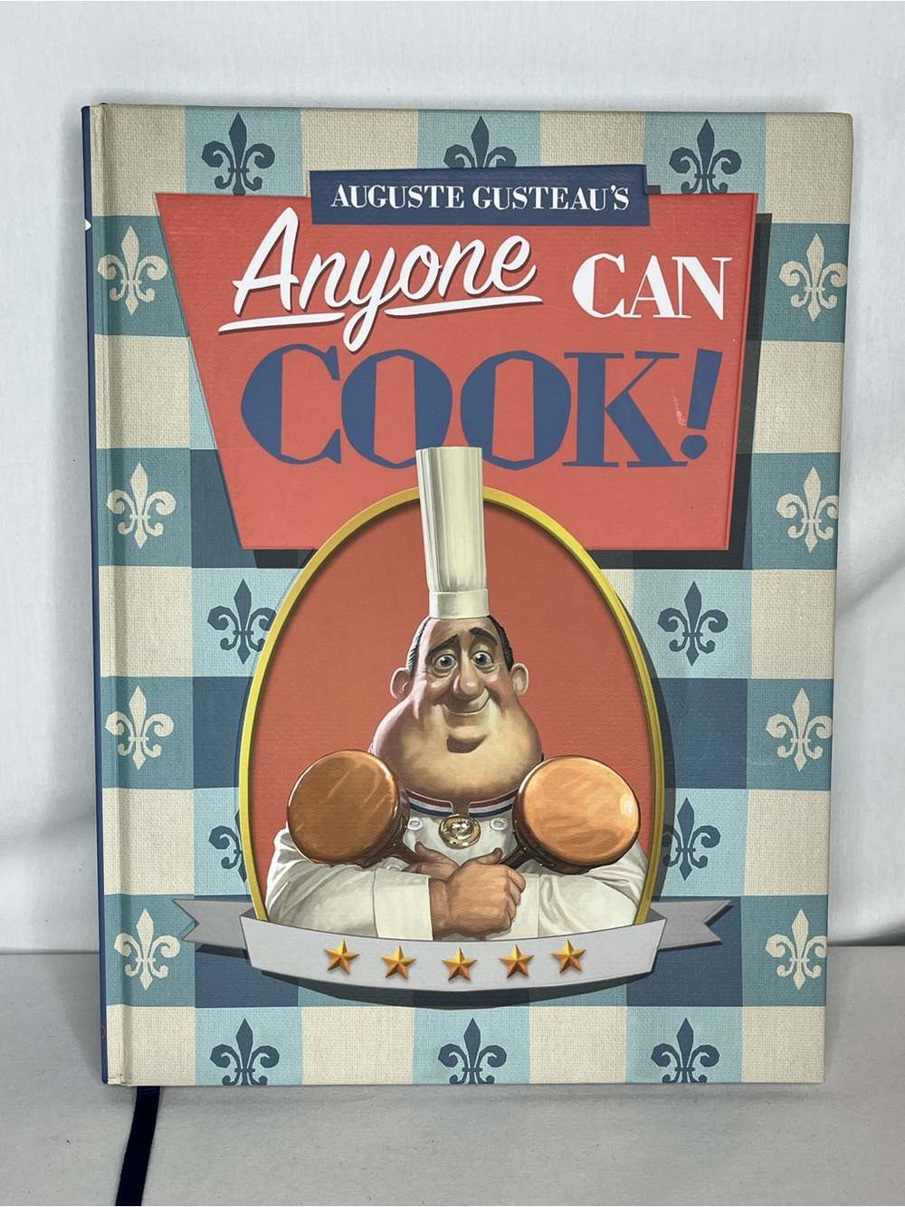 Disney Ratatouille Auguste Gusteau's Anyone Can Cook Replica Journal Remy NEW